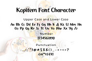 Kopitem Sans Handwritting Font, a Handwritten Font by Gumrega Studio (Thumbnail 5 of 6)