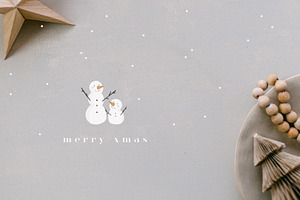 SNOWMAN BUNDLE / Vector Png