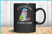 Good Day To Read Cute Animals SVG, a Graphic by Creativeusart (Thumbnail 3 of 4)