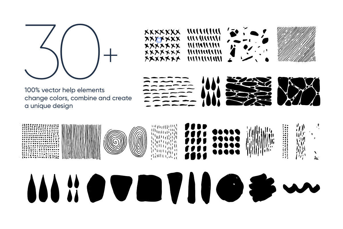 Abstract backgrounds & patterns, a Pattern Graphic by kavoon (Photo 8 of 9)