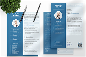 CV Template With Cover Letter