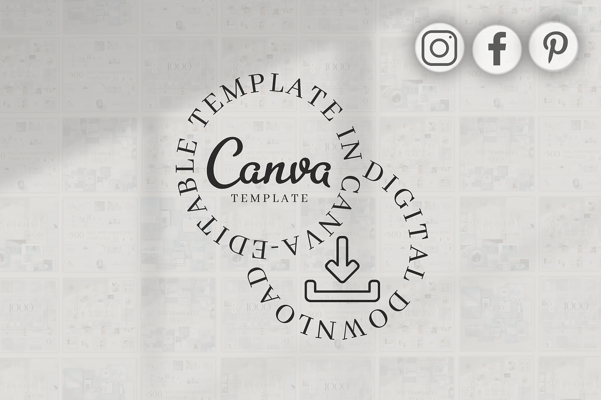 3000+ Blue Social Media | Canva, a Social Media Template by BRANDcontent (Photo 8 of 8)