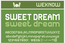 Sweet Dream font