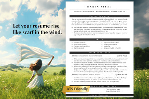Clean Resume Template Mac Pages, a Resume Template by Career Canvas