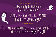 Ghostily Spooky Halloween Typeface, a Sans Serif Font by Creatype Studio (Thumbnail 8 of 9)
