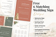 Green and Terracotta Wedding Website, a Landing Page Template by Everyday Perfection (Thumbnail 8 of 12)