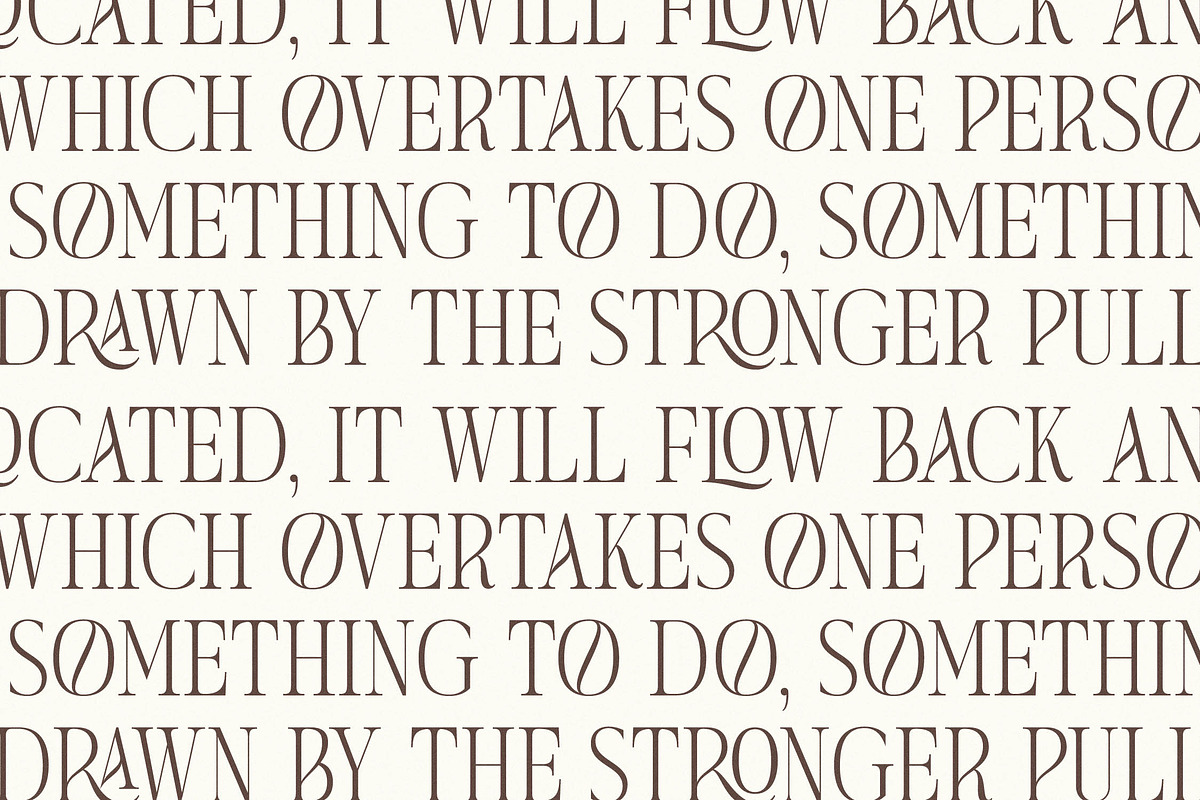 Seraneo Modern Display Typeface, a Serif Font by Letterena Studios (Photo 3 of 15)