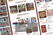 Lifestyle Home Product Catalog Page, a Landing Page Template by productype1 (Thumbnail 3 of 5)