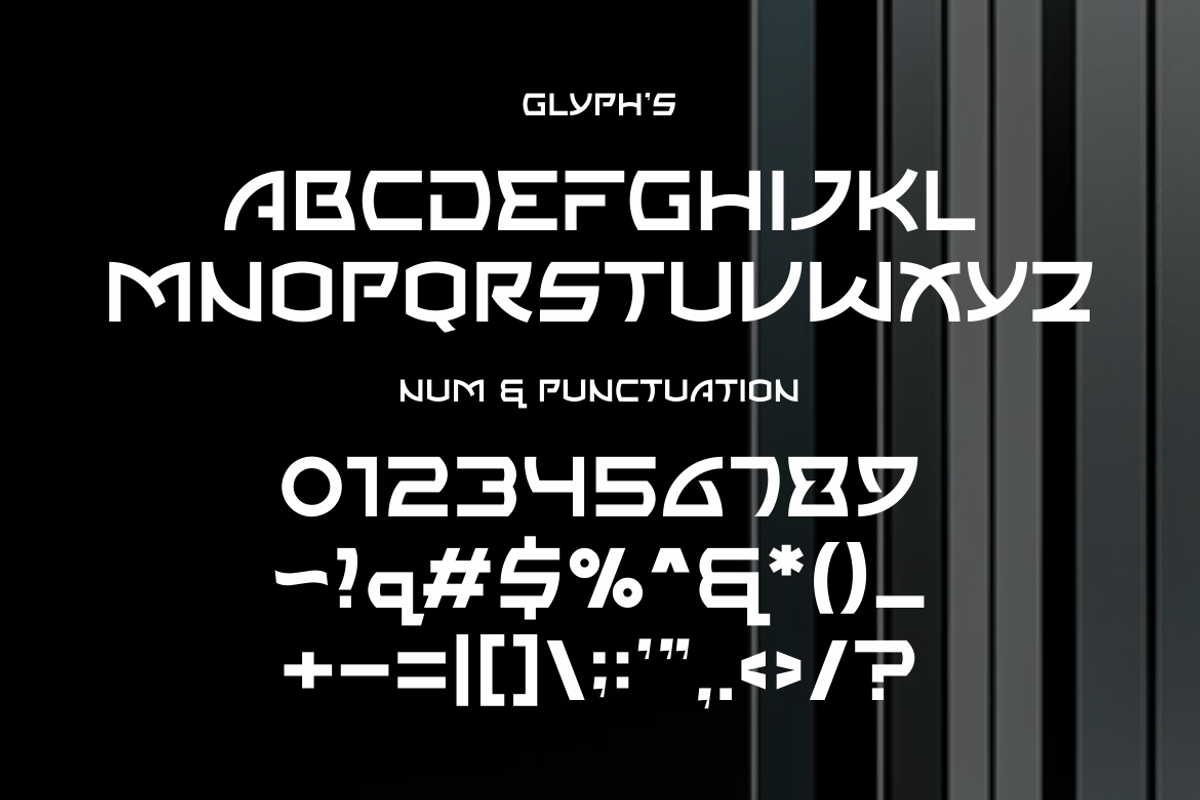 Drage 69 - New Sport Font, a Sans Serif Font by Monoletter Studio (Photo 3 of 3)