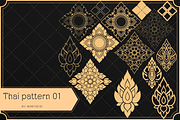 Thai Pattern and texture NHD 01, a Brush Add-On by Nan'Heidi (Thumbnail 2 of 5)
