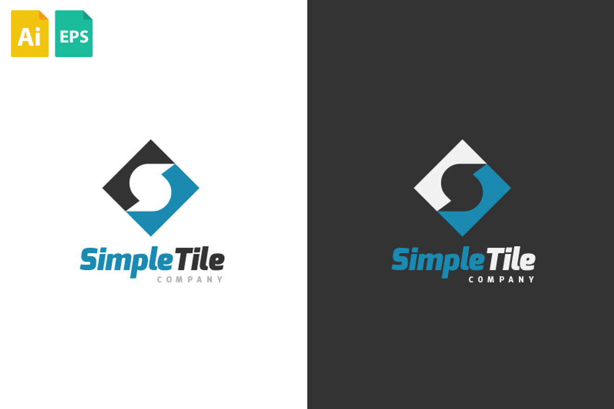Simple Tile Logo, a Branding & Logo Template by Schneider Design Store
