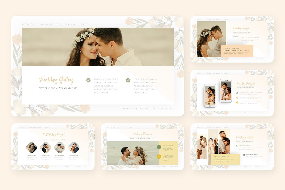 Wedding Meeting Powerpoint, a Presentation Template by NecrolitSlide (Photo 6 of 13)