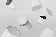3d Floating Scented Candles Mockup, a Print Template by The Rose Project (Thumbnail 3 of 3)