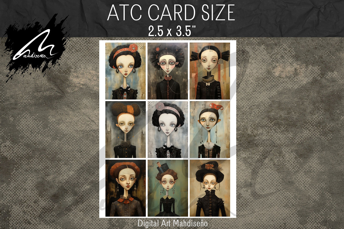 Odd Whimsical Girl, Quirky Pages, a Person Illustration by Digital Art Mahdiseño (Photo 9 of 9)