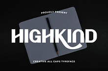 Highkind Creative Display Font