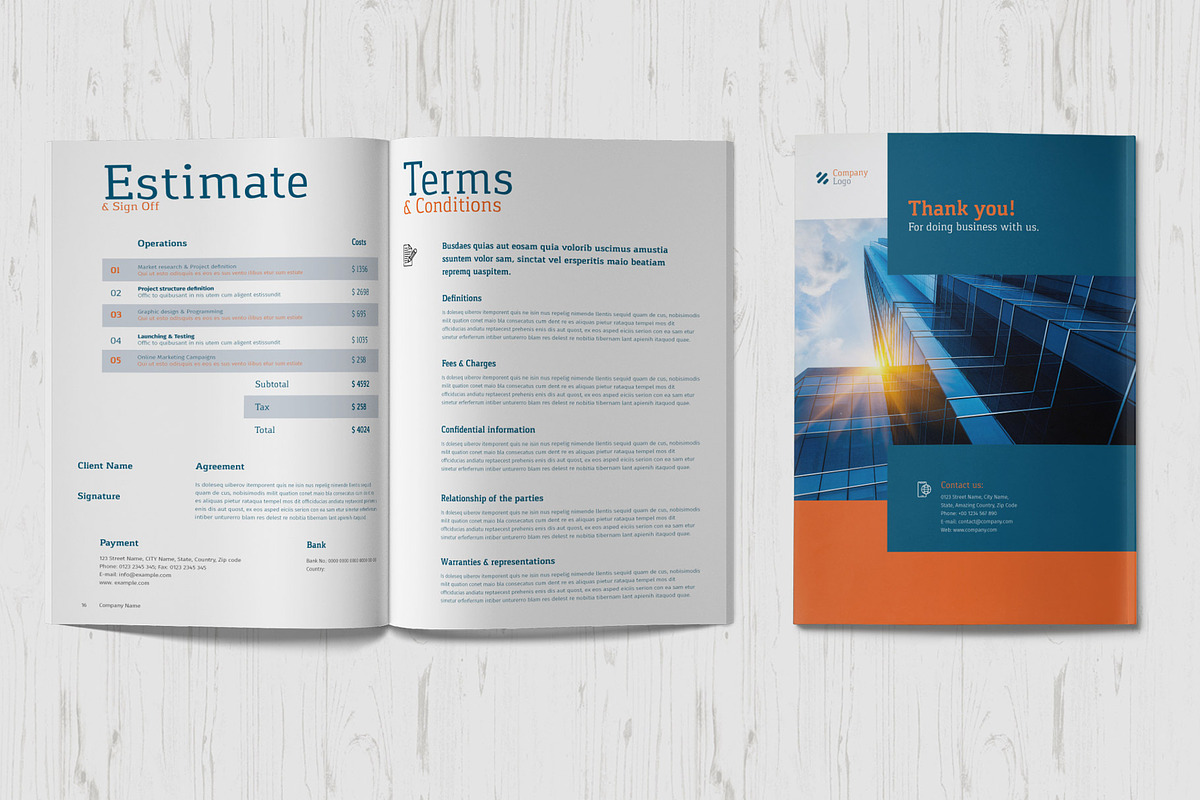 Proposal - Canva version, a Brochure Template by Sabin (Photo 6 of 8)