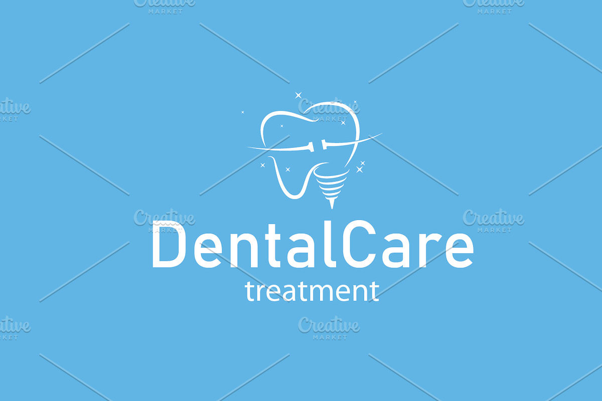 Minimalist Dental Care Logo Modern, a Branding & Logo Template by Maylianaw28 (Photo 2 of 2)