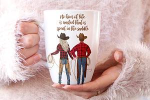 Western Clipart Western Couples