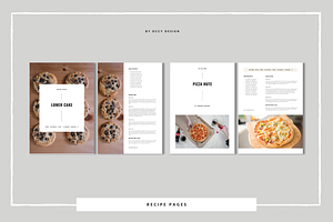 Canva Recipe Book / Cookbook