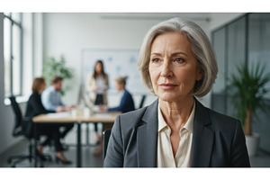 Confident senior woman in modern, a Business Photo by Igor Tichonow