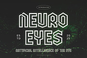 Voltine - Modern Neon Typeface, a Font by Flawless And Co (Thumbnail 4 of 10)