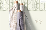 Daffodil Lattice - Seamless Patterns, a Pattern Graphic by InaCorart (Thumbnail 9 of 9)