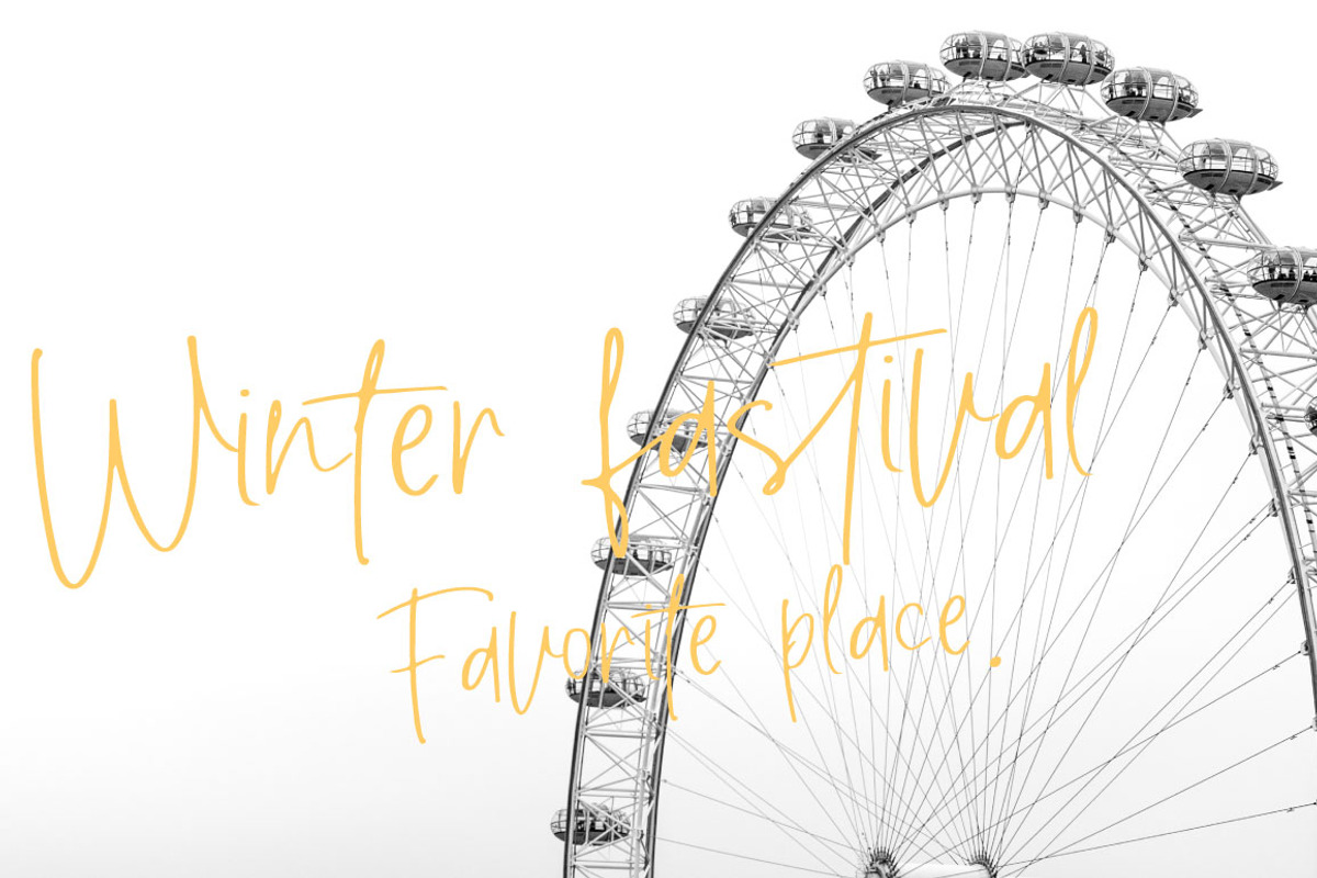 Roadtrip | Handwritten Font preview 4