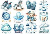 Baby Boy Nursery PNG, an Illustration by SinaCreation (Thumbnail 2 of 5)