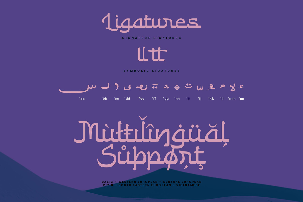 Alibon Arabic Typeface, a Serif Font by alit design (Photo 10 of 16)