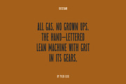 KICKSTAND by Tyler Elise, a Sans Serif Font by tylerelise (Thumbnail 2 of 4)