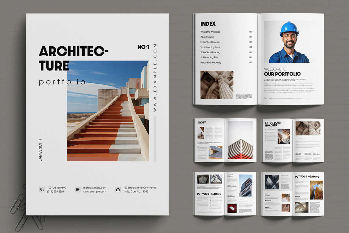 Architecture Portfolio Brochure