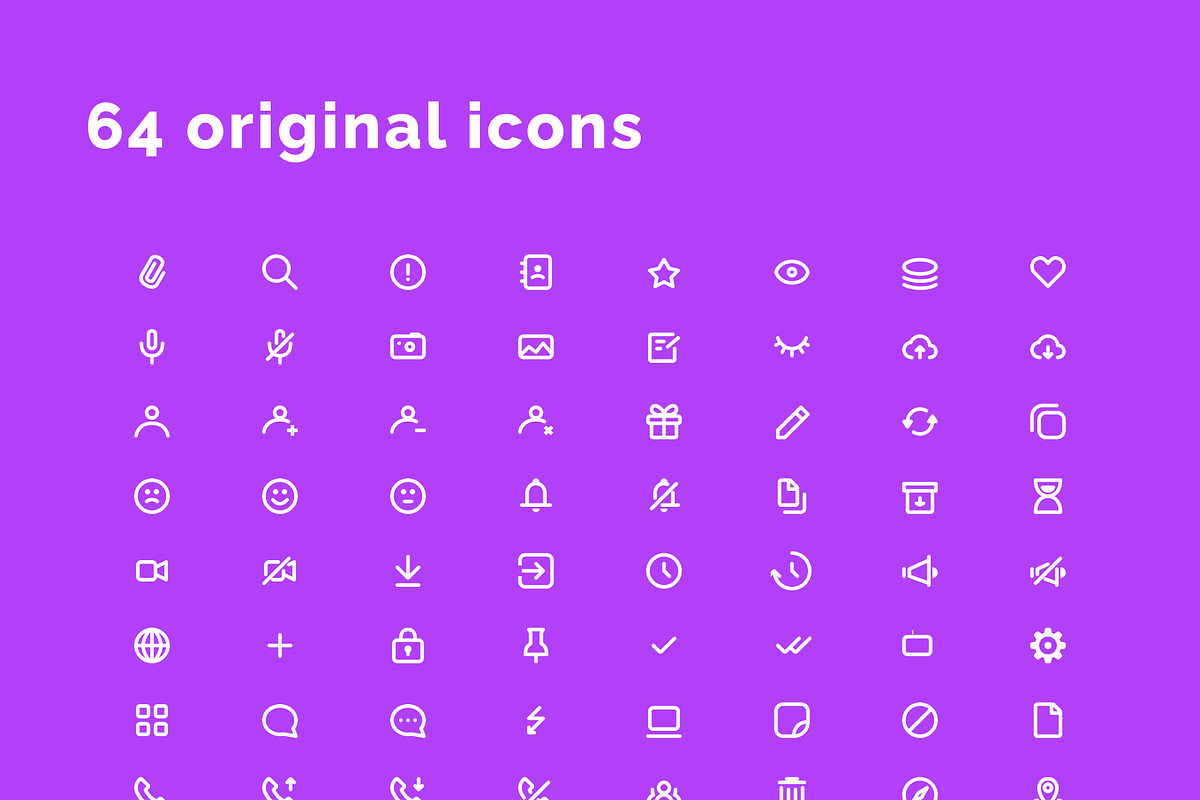 Messenger Icons Set, an Icon by Amazing Custom Icons (Photo 2 of 6)