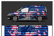 Vibrant Face Flag Art, a Decorative Illustration by CarWrap design (Thumbnail 2 of 4)