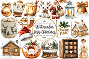 Cozy White Christmas Clipart, an Illustration by OK Design (Thumbnail 1 of 5)