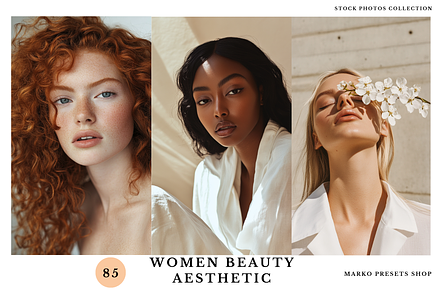 85 Diverse Women Stock Photos, a Beauty & Fashion Photo by MarkoPresets