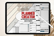 Planner Creator Procreate Brushes, a Brush Add-On by Brush Lab (Thumbnail 1 of 8)