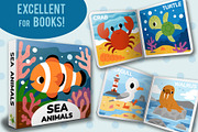 Cute Sea Characters & Scenes, an Animal Illustration by Ksenya Savva (Thumbnail 2 of 7)