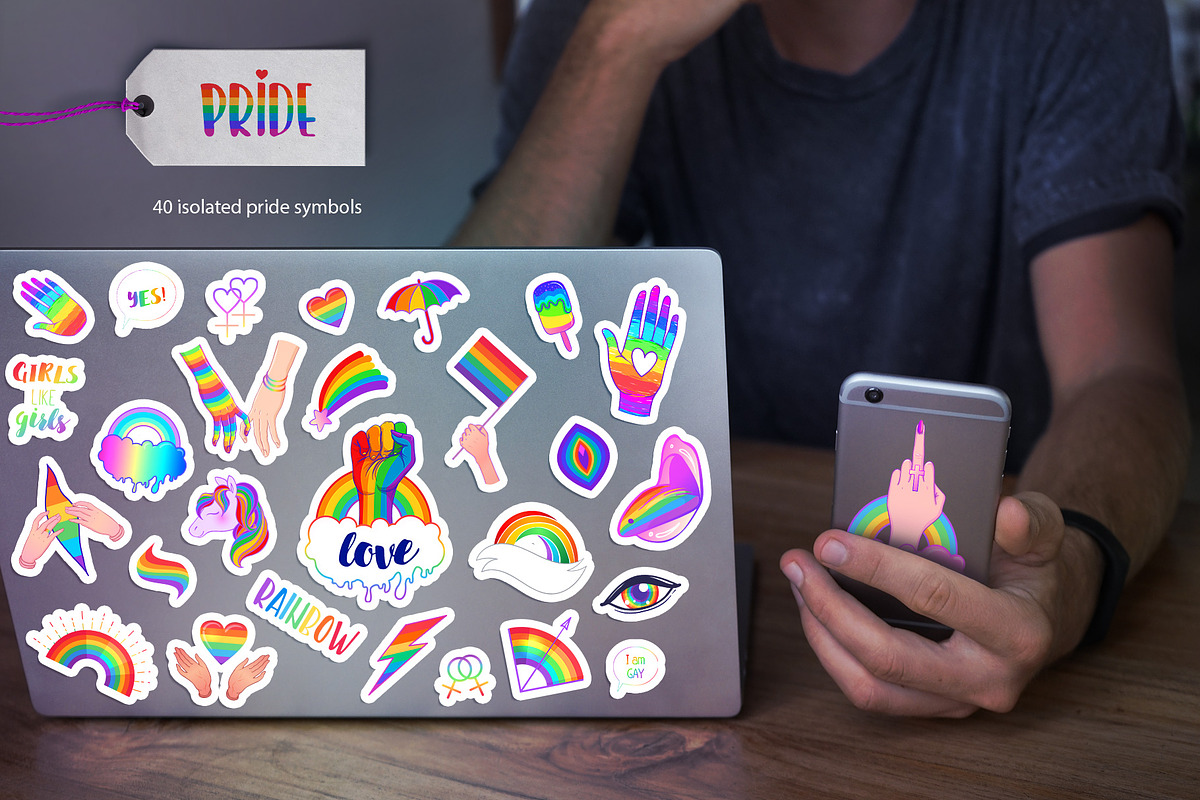 PRIDE. Vector set of 88., a Person Illustration by Varvara Gorbash (Photo 6 of 7)
