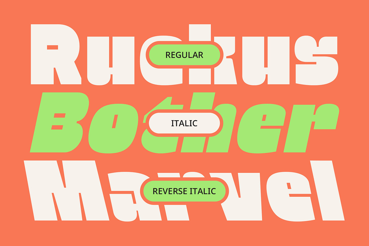 CS Reason – Bold Font, a Sans Serif Font by Craft Supply Co. (Photo 3 of 8)