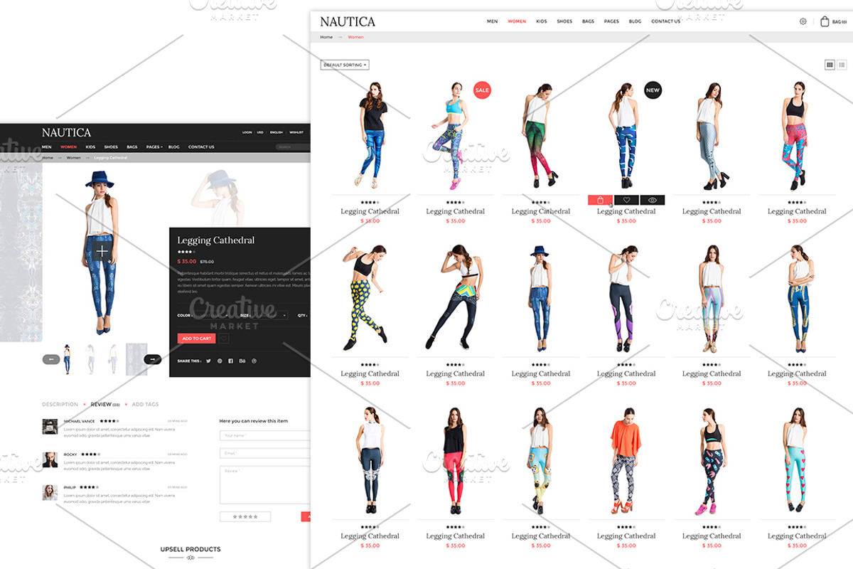 Nautica - Fashion eCommerce PSD, a Websites & App Template by EngoCreative.com (Photo 4 of 5)
