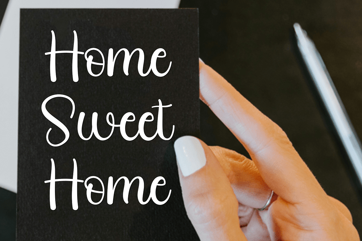 Chocolate Milkshake, a Handwritten Font by FreshTypeINK (Photo 5 of 8)