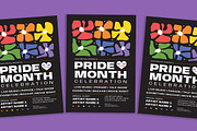 Pride Month Celebration Flyer, a Flyer Template by Gumico Studio. (Thumbnail 1 of 3)