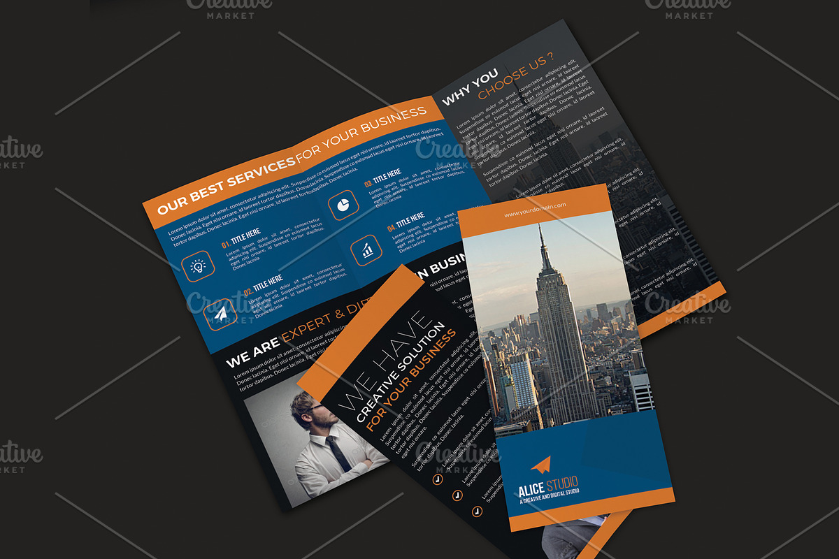 Trifold Brochure Template, a Brochure Template by Alice_s (Photo 4 of 4)