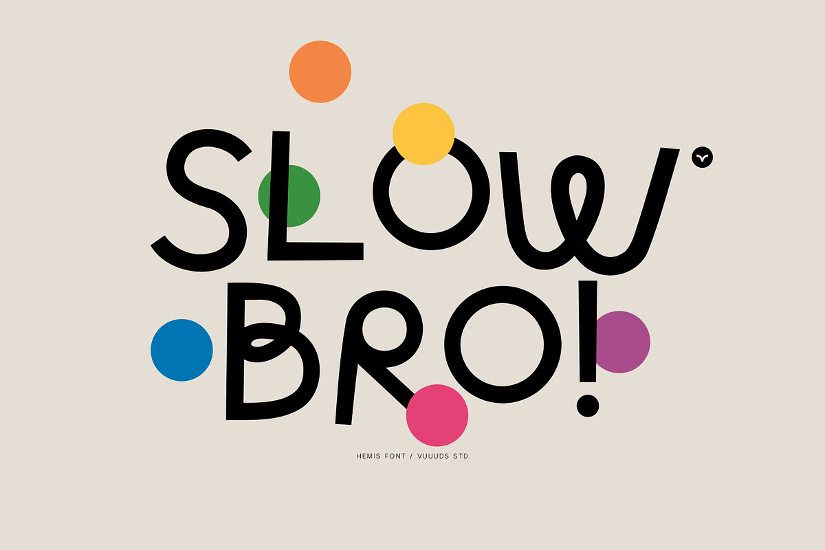 Hemis Font, a Sans Serif Font by vuuuds (Photo 5 of 8)