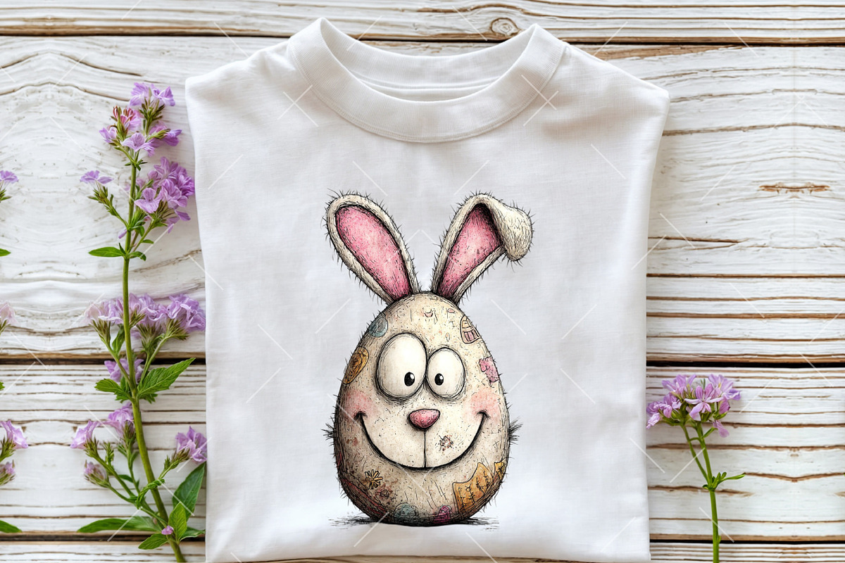 Whimsical Easter Egg Clipart, an Illustration by OK Design (Photo 4 of 6)