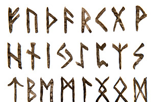 Ancient Viking Alphabet