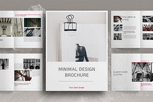 Minimal Lifestyle Brochure Template