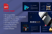Androtech  Mobile PowerPoint Templat, a Presentation Template by Rizki Herdian (Thumbnail 1 of 5)