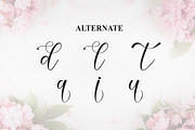 Calistha | Script Font, a Handwritten Font by Scratchones (Thumbnail 8 of 9)