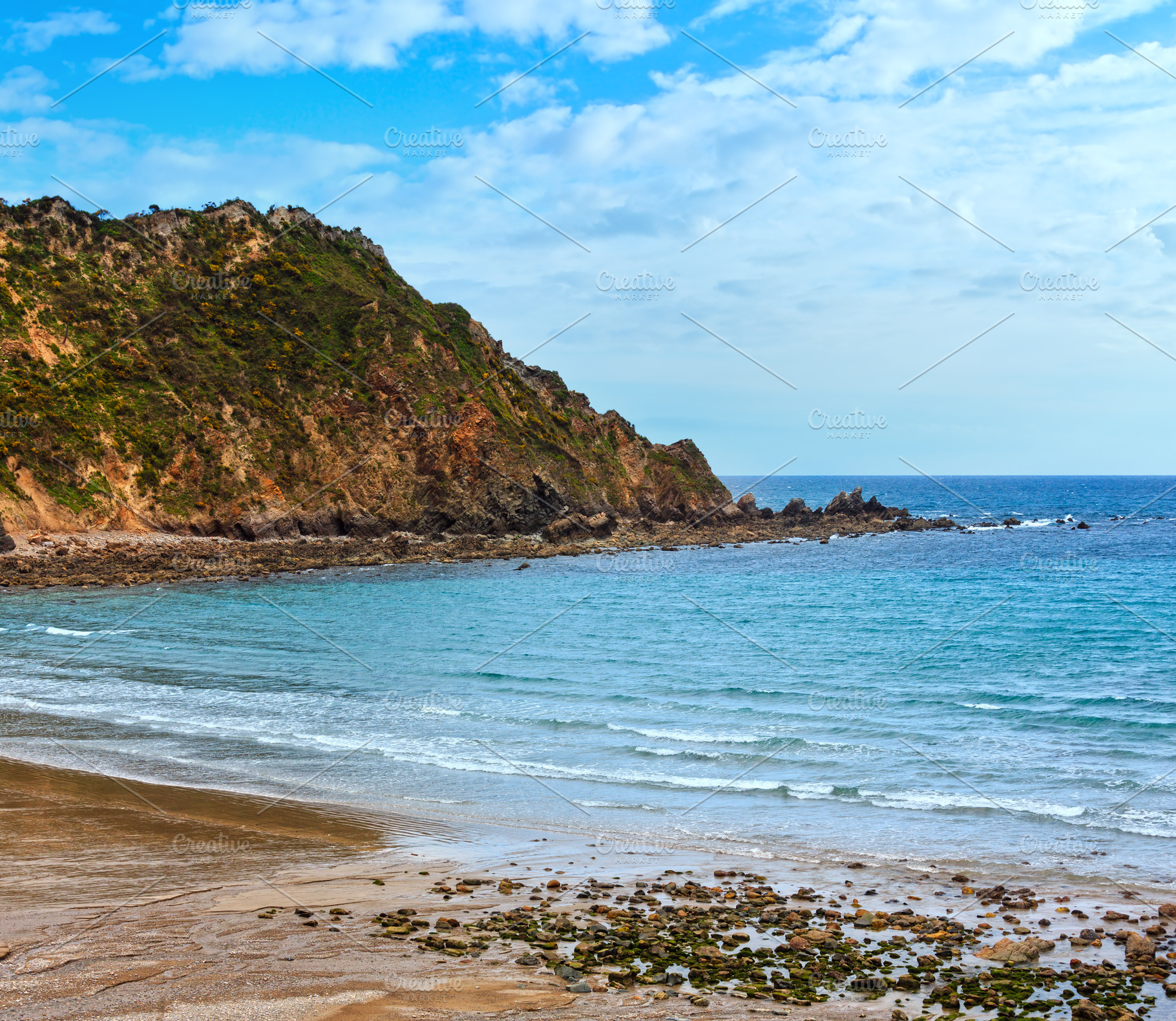 Cadavedo beach, Asturias, Spain., a Nature Photo by YuriyB
